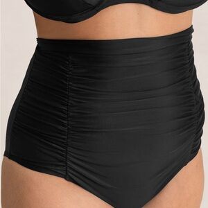 Shapermint Black High-Waisted Bikini Bottom